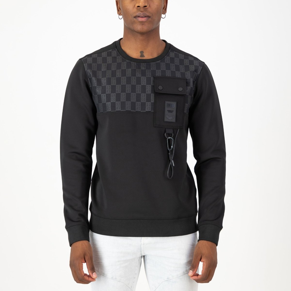 SPCC Allora Sweater Black - Shazem - MENS SWEATER - SPCC