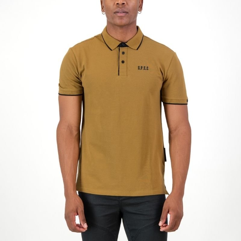 SPCC Amos Golfer Mustard - Shazem - MENS GOLFER - SPCC