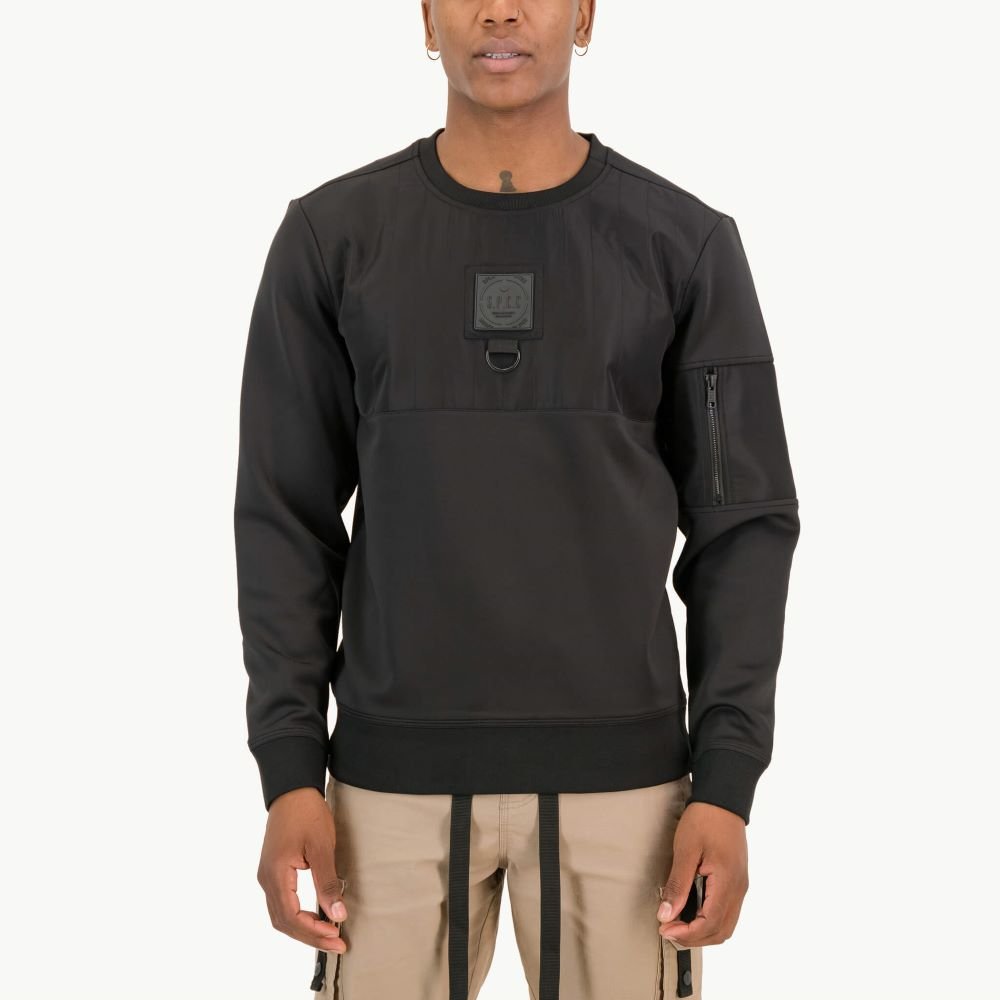 SPCC Bolen Sweater Black - Shazem - MENS SWEATER - SPCC