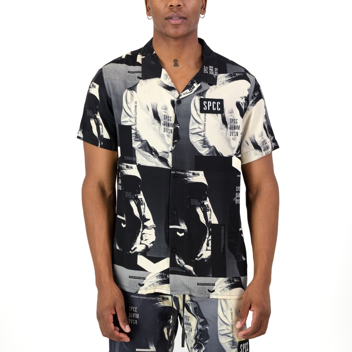 SPCC Bonello Shirt Light Stone - Shazem - MENS SHIRTS - SPCC