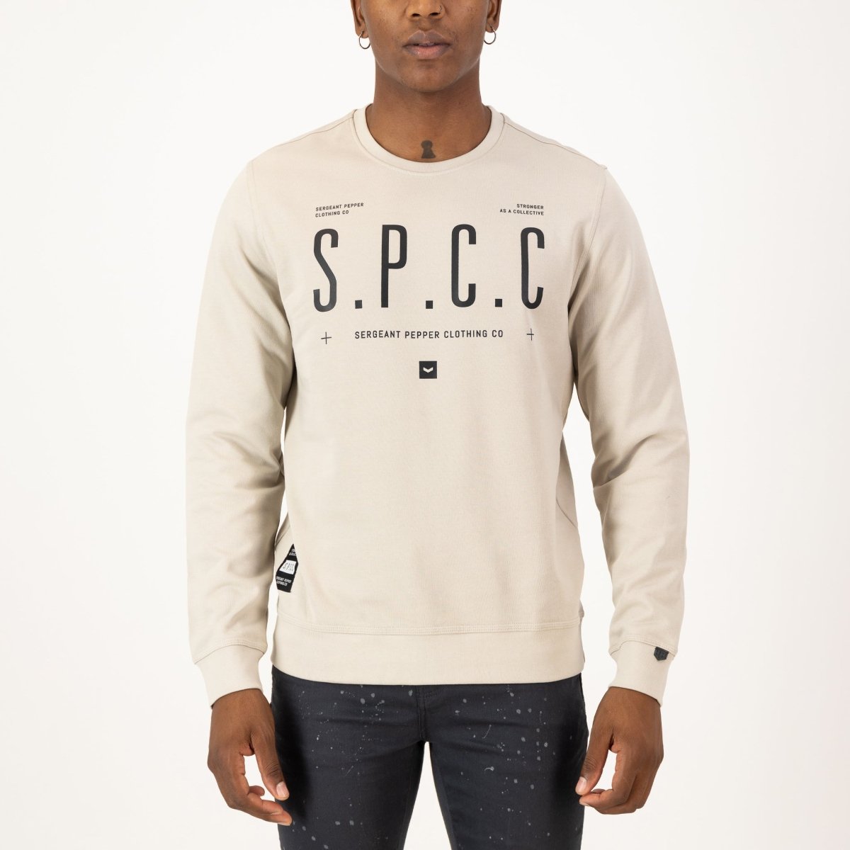 SPCC Dara Sweater Stone - Shazem - MENS SWEATER - SPCC