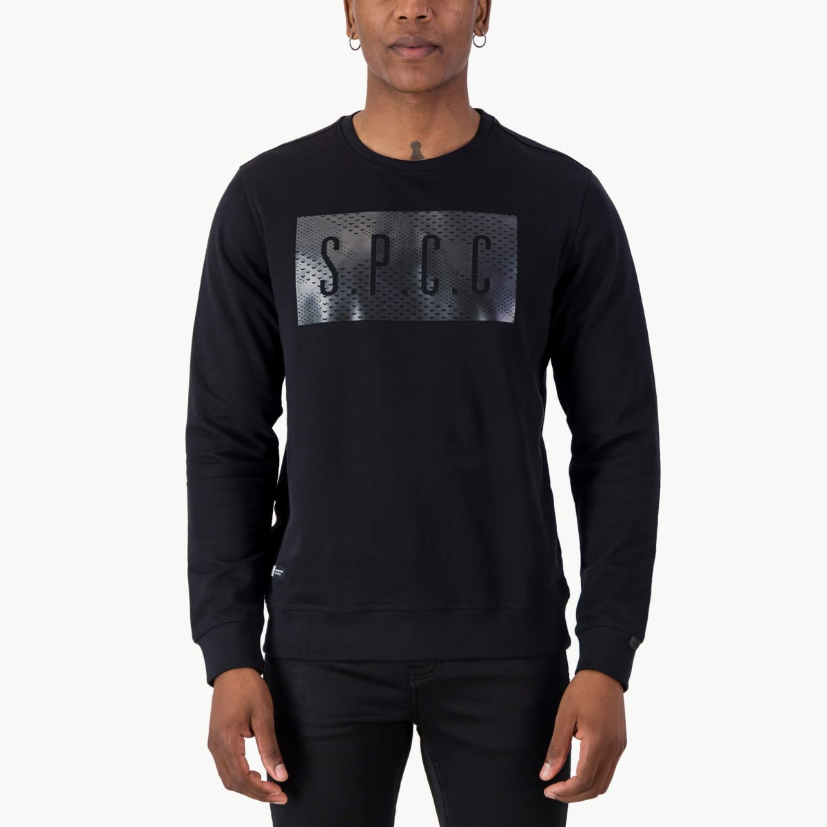 SPCC Hamada Sweater Black - Shazem - MENS SWEATER - SPCC