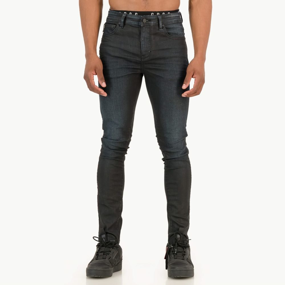 SPCC Hydris Jeans Black - Shazem - MENS BOTTOMS - SPCC