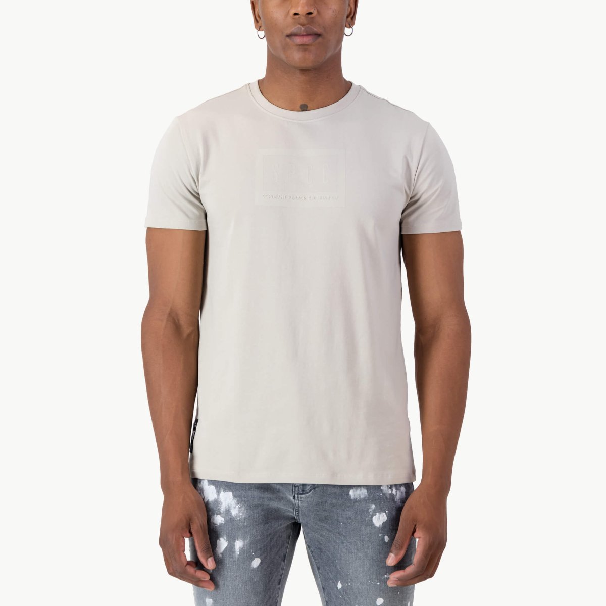SPCC Kalla Tee Stone - Shazem - MENS T - SHIRTS - SPCC