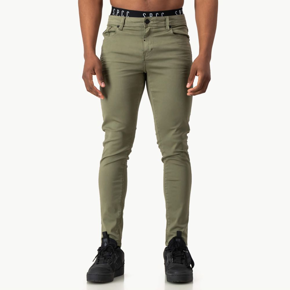 SPCC CM RODAN REACT JEANS FATIGUE ARMY GREEN - Shazem