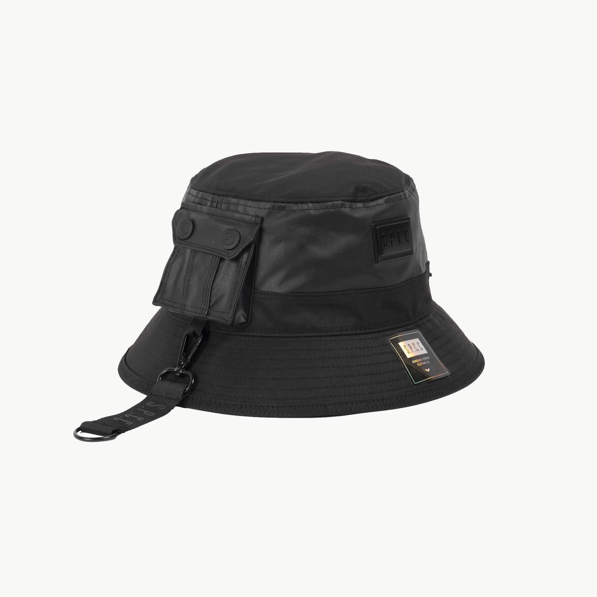 SPCC AM CLEMENTE BUCKET HAT BLACK