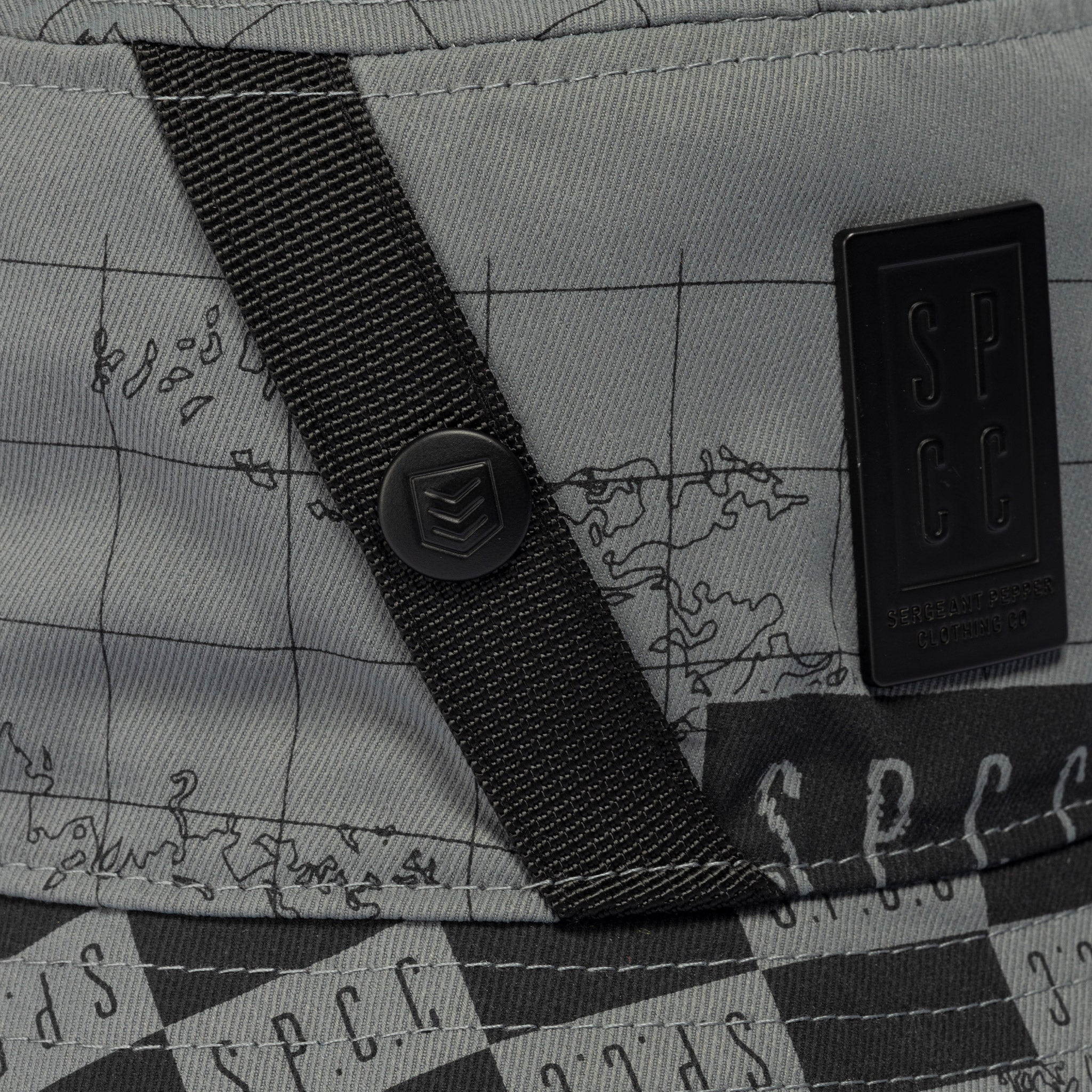 SPCC AM LIBERTINE BUCKET HAT BLUE GREY