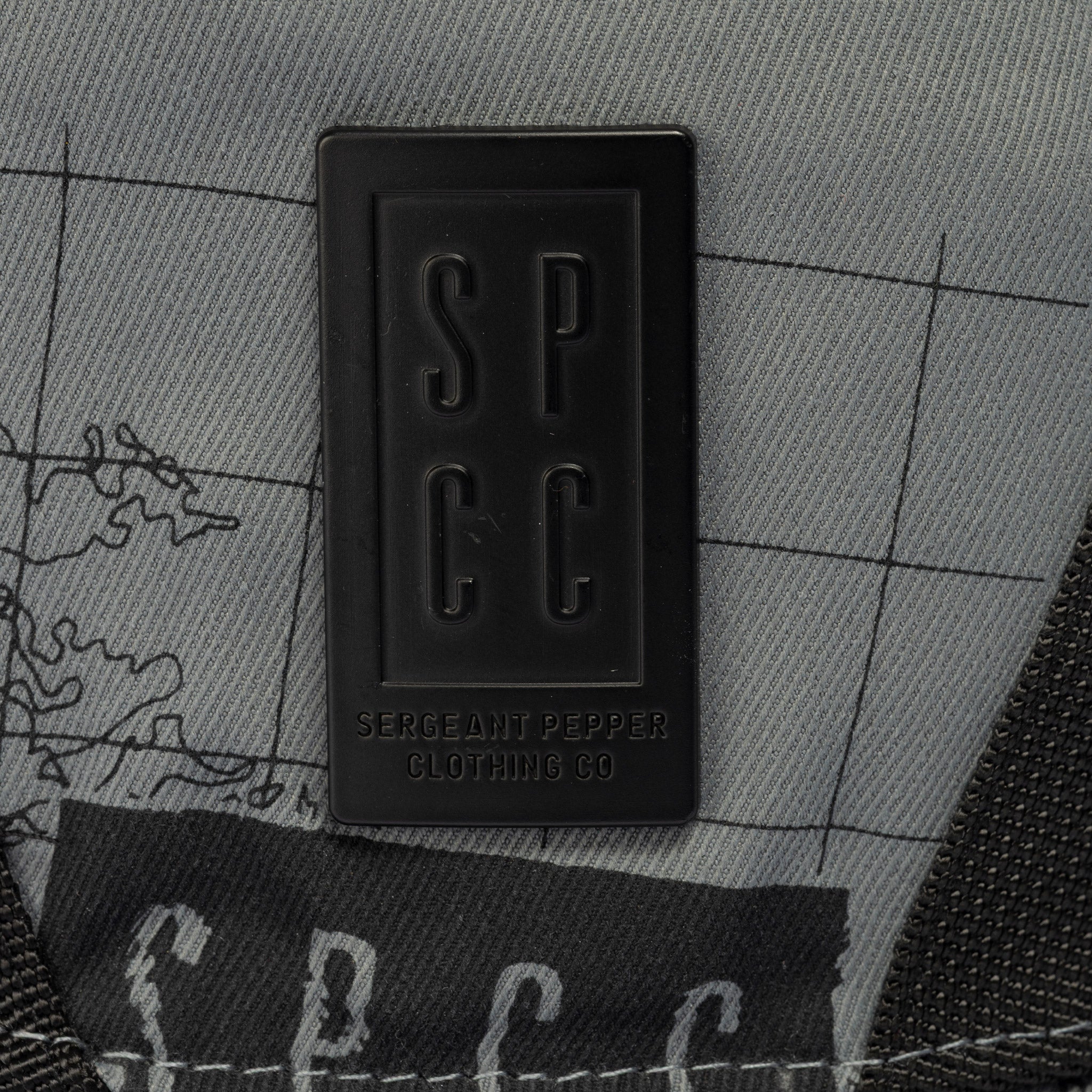 SPCC AM LIBERTINE BUCKET HAT BLUE GREY