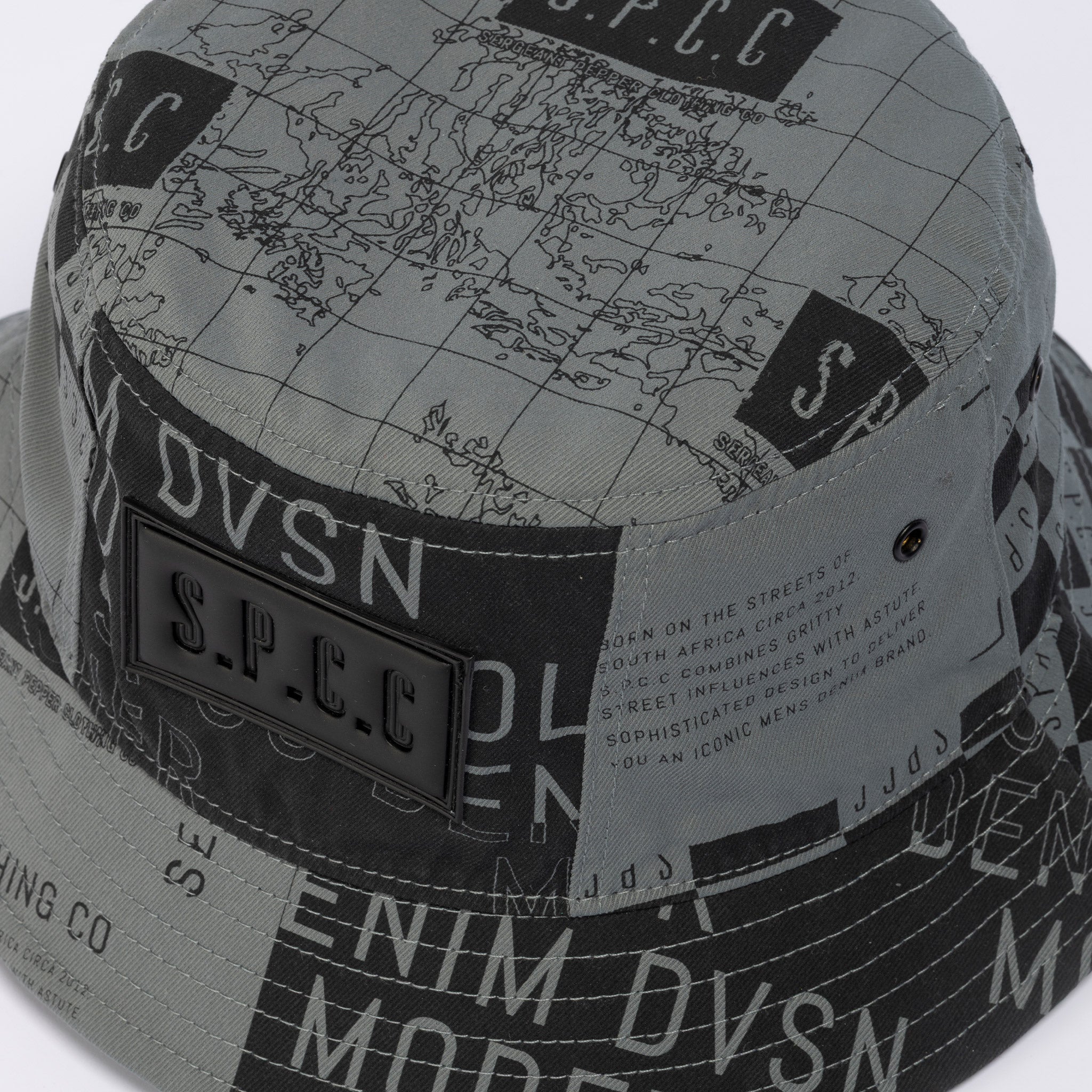 SPCC AM LIBERTINE BUCKET HAT BLUE GREY