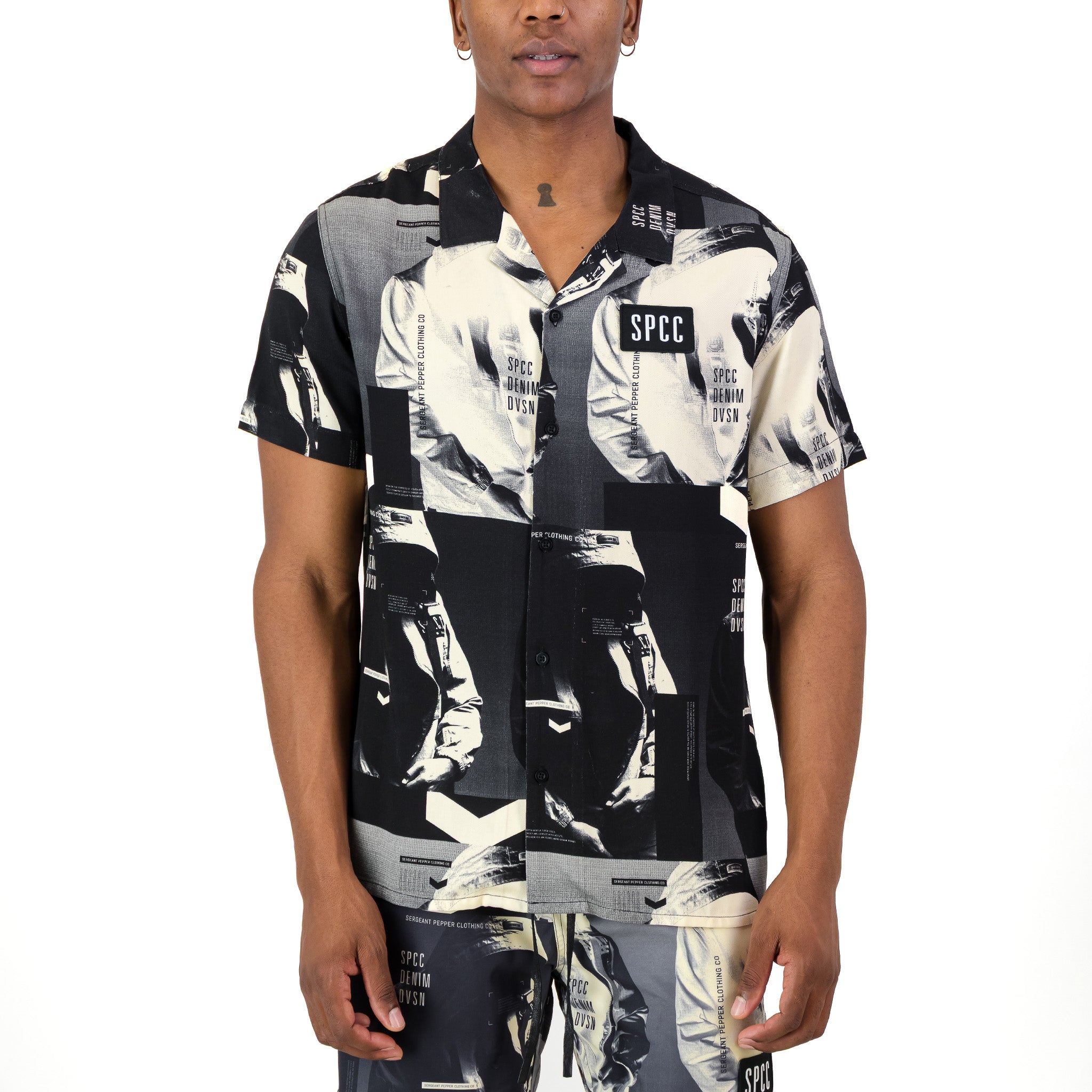 SPCC CM BONELLO SHIRT LIGHT STONE - Shazem