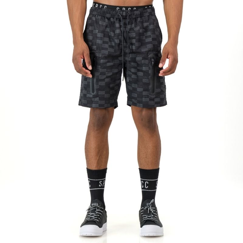 SPCC CM MORELLO WOVEN SHORT BLACK - Shazem