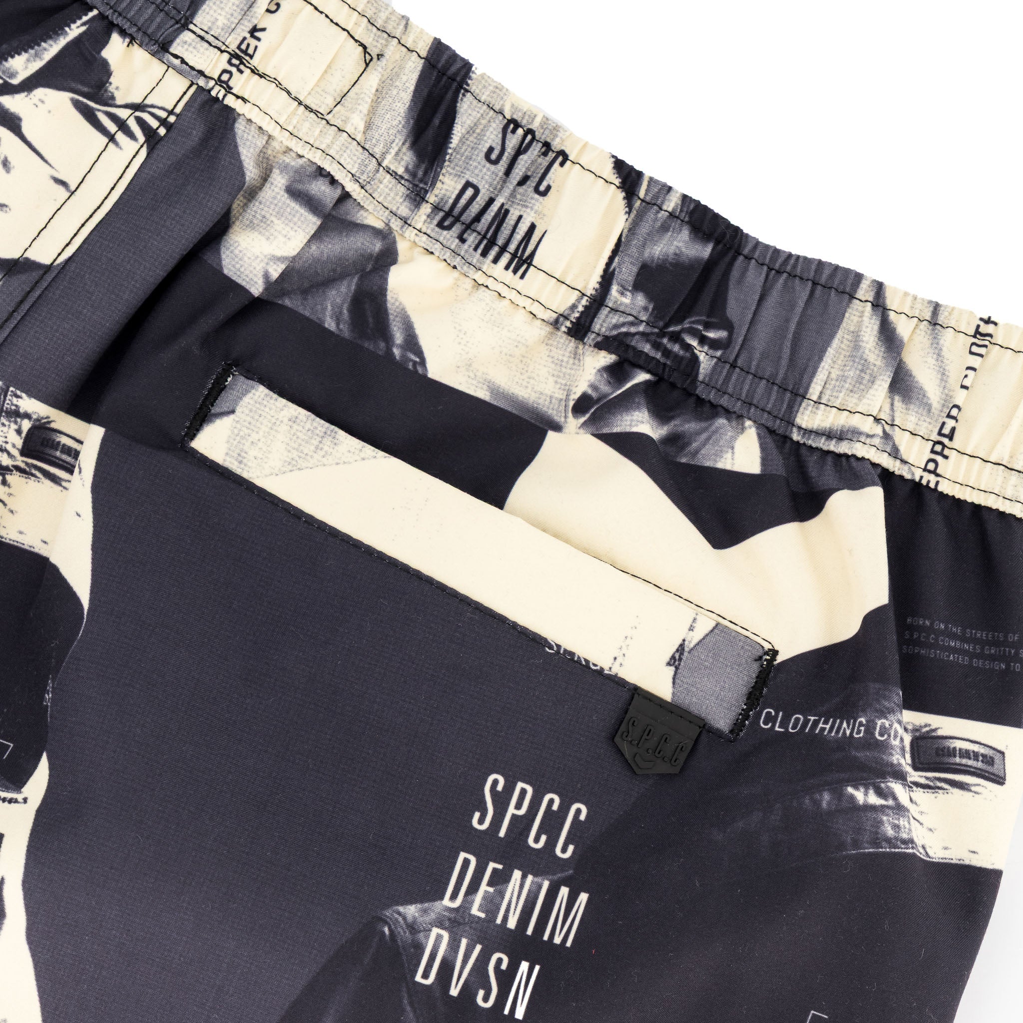 SPCC CM BONELLO BEACH SHORT LIGHT STONE - Shazem