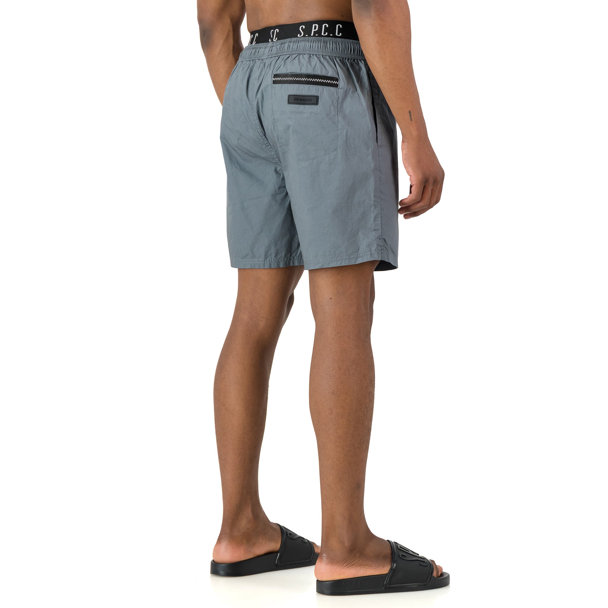 SPCC CM ORBIT POOL SHORT BLUE GREY - Shazem