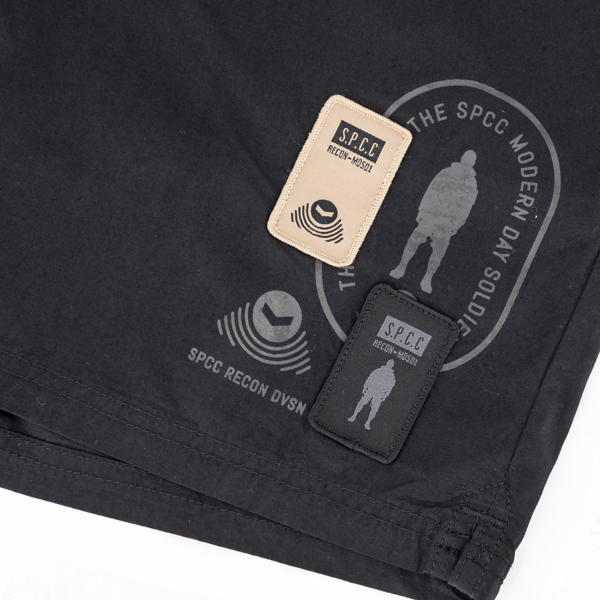 SPCC CM RECON NIGHTHAWK POOL SHORT BLACK - Shazem