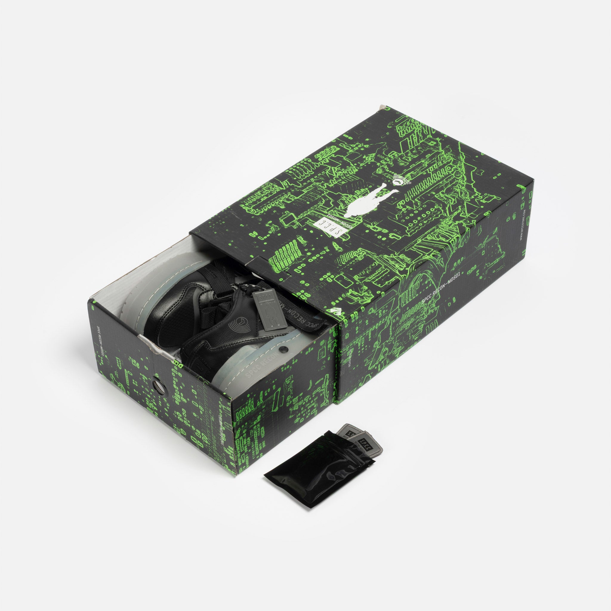 SPCC FM RECON SAIBOT LO SNEAKER BLACK - Shazem