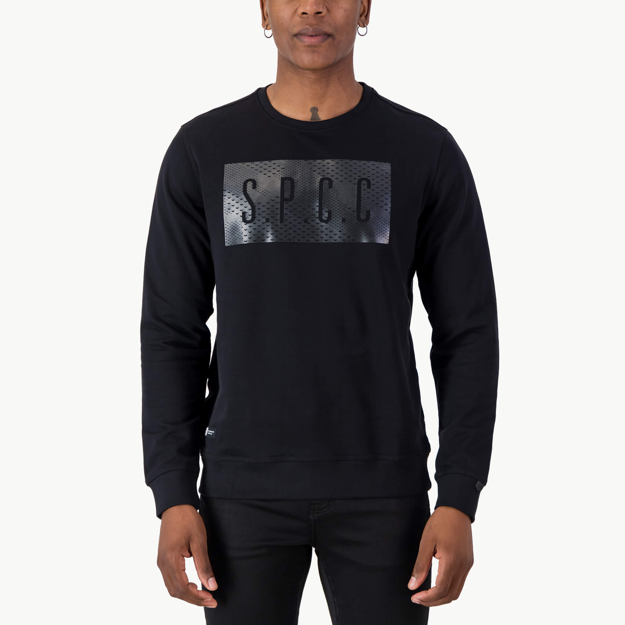 SPCC CM HAMADA SWEATER BLACK - Shazem