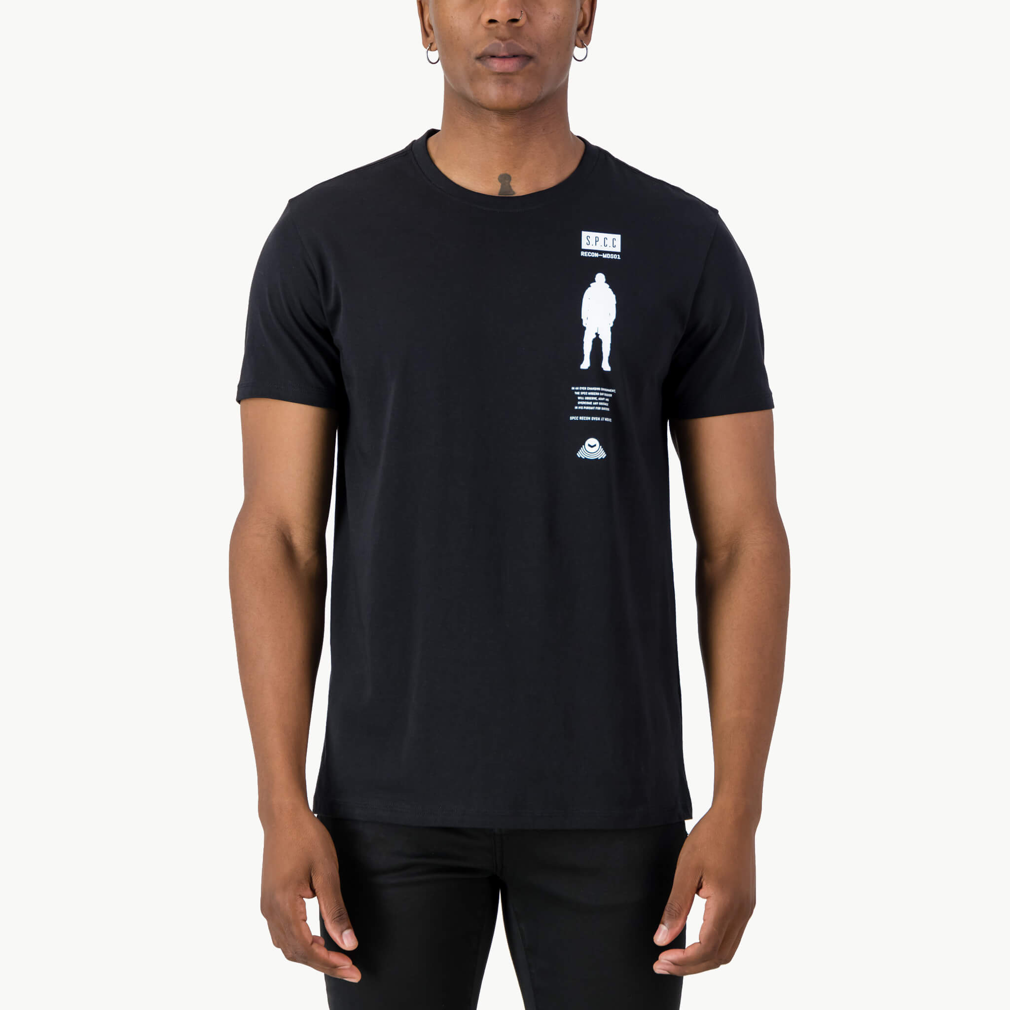 SPCC CM RECON BLOCKADE TEE BLACK - Shazem
