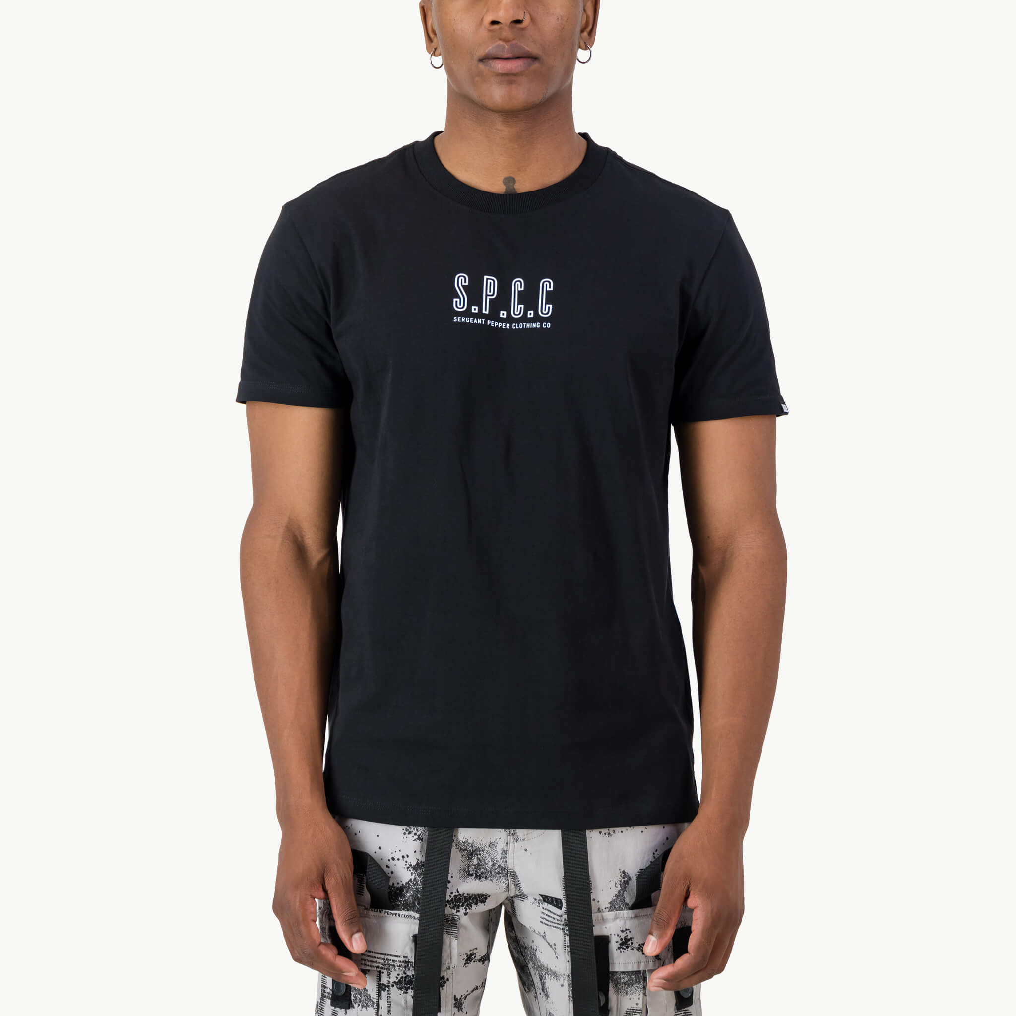 SPCC CM THORPE TEE BLACK - Shazem