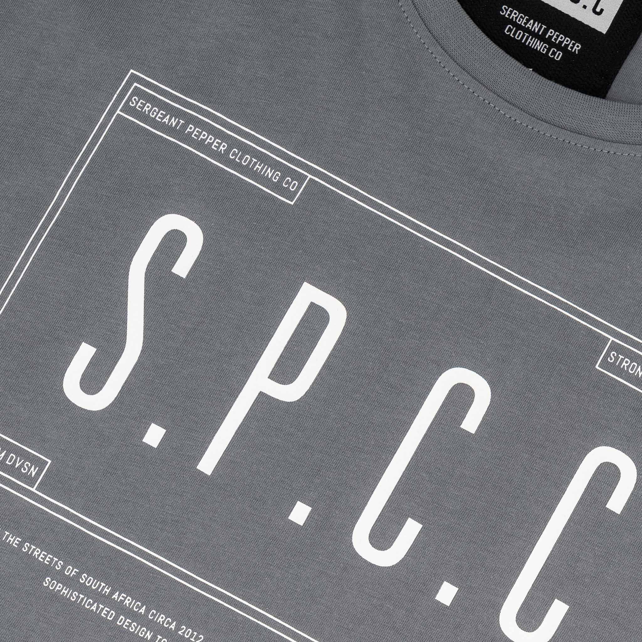 SPCC CM MILLICA TEE BLUE GREY - Shazem