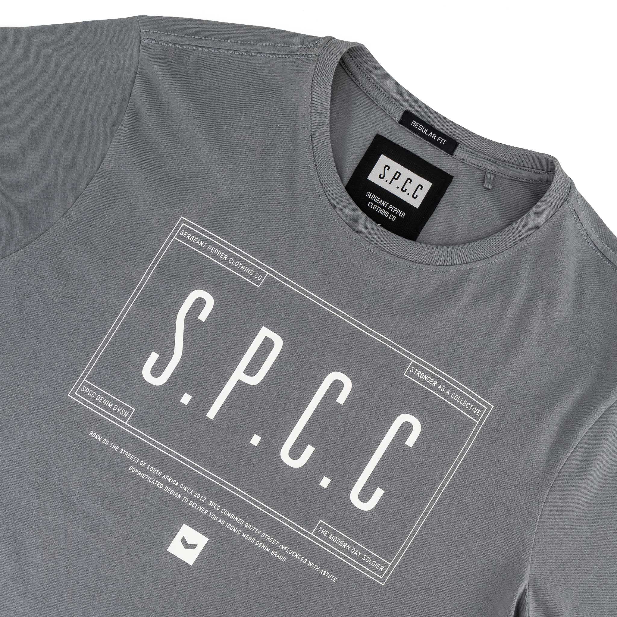 SPCC CM MILLICA TEE BLUE GREY - Shazem