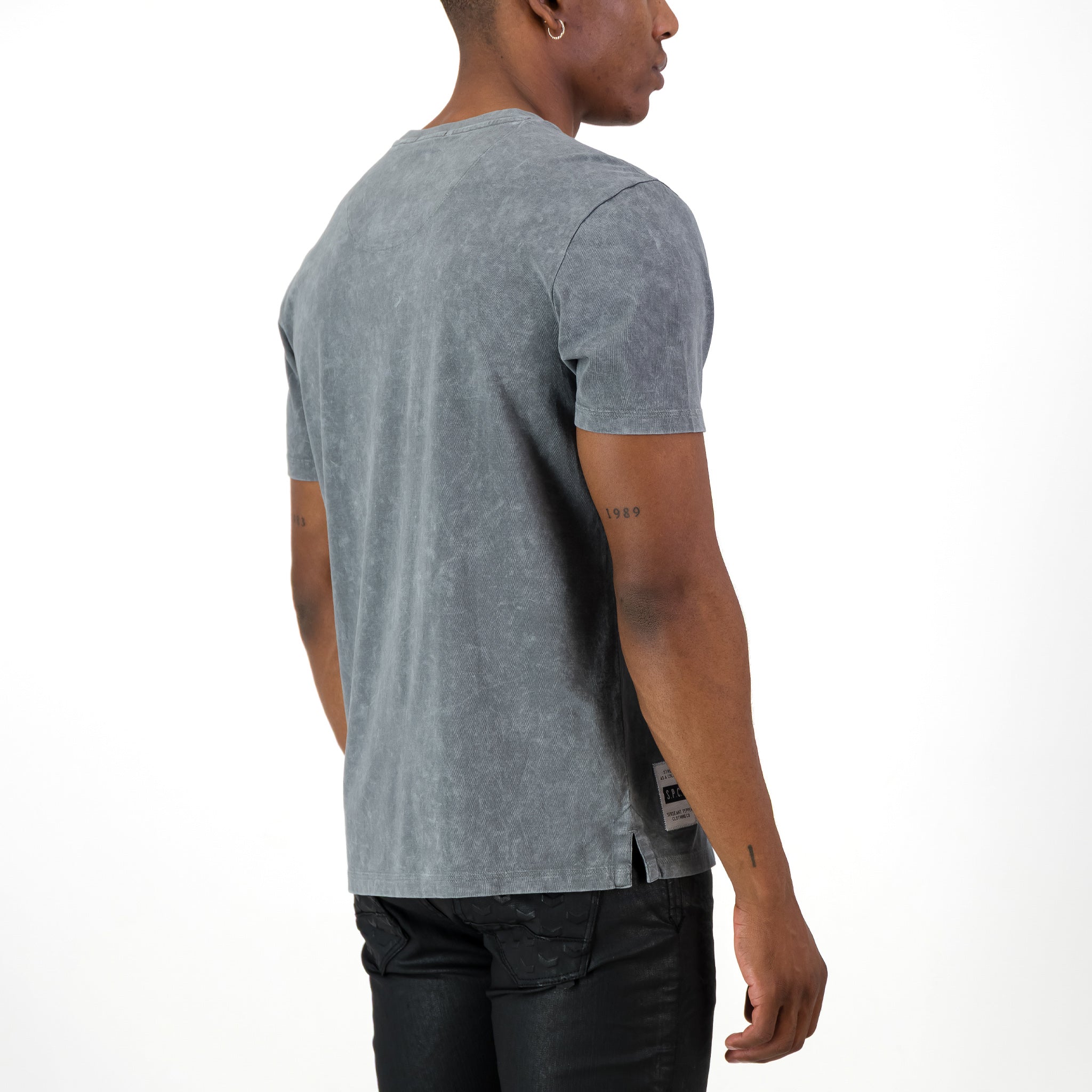 SPCC CM RODGERS TEE BLUE GREY - Shazem