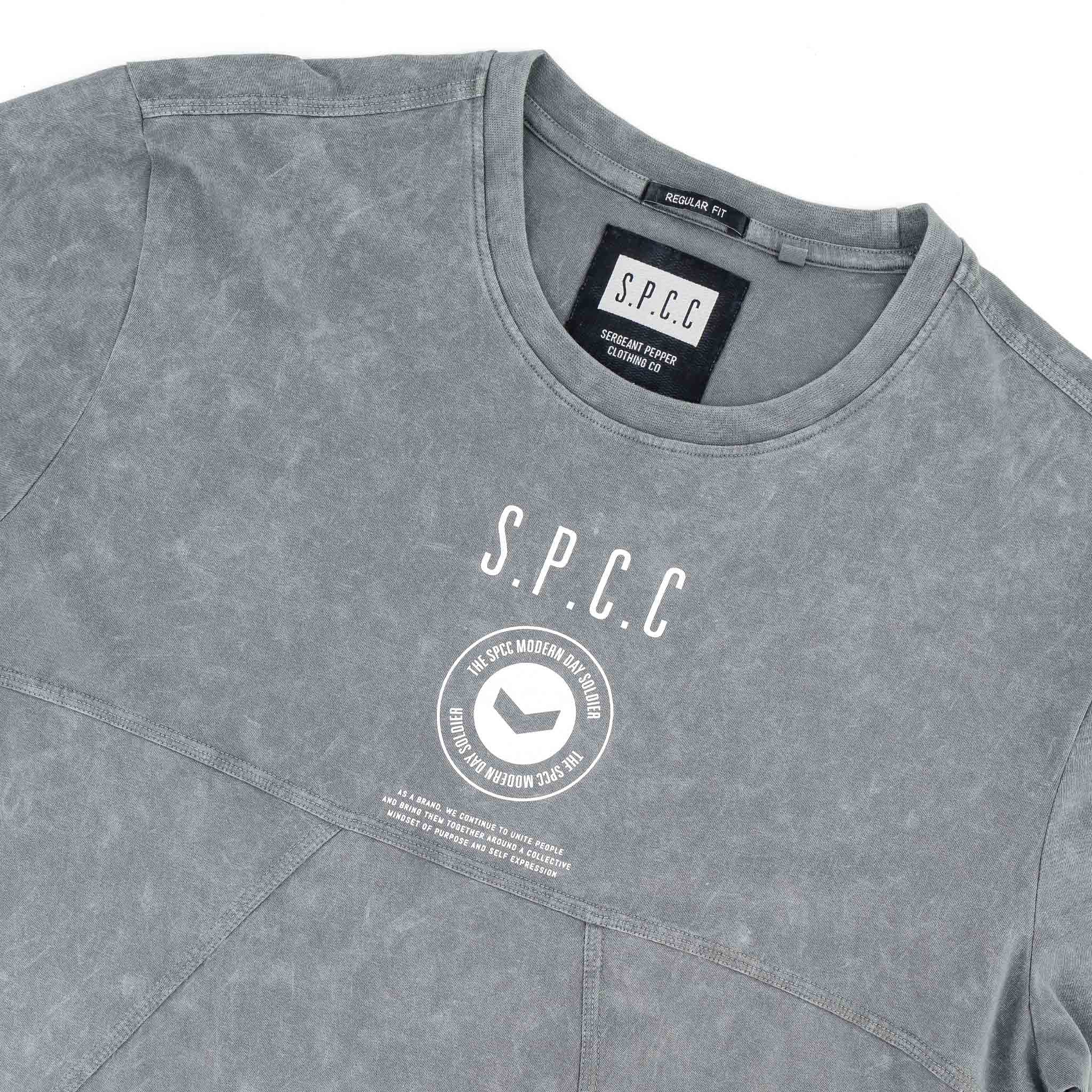 SPCC CM RODGERS TEE BLUE GREY - Shazem