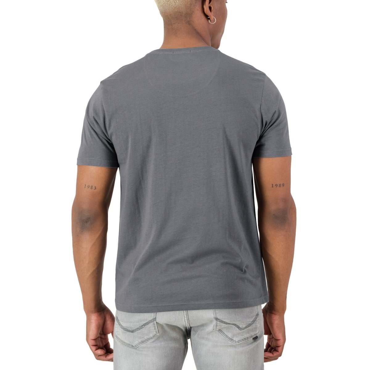 SPCC Millica Tee Blue Grey - Shazem - MENS T - SHIRTS - SPCC