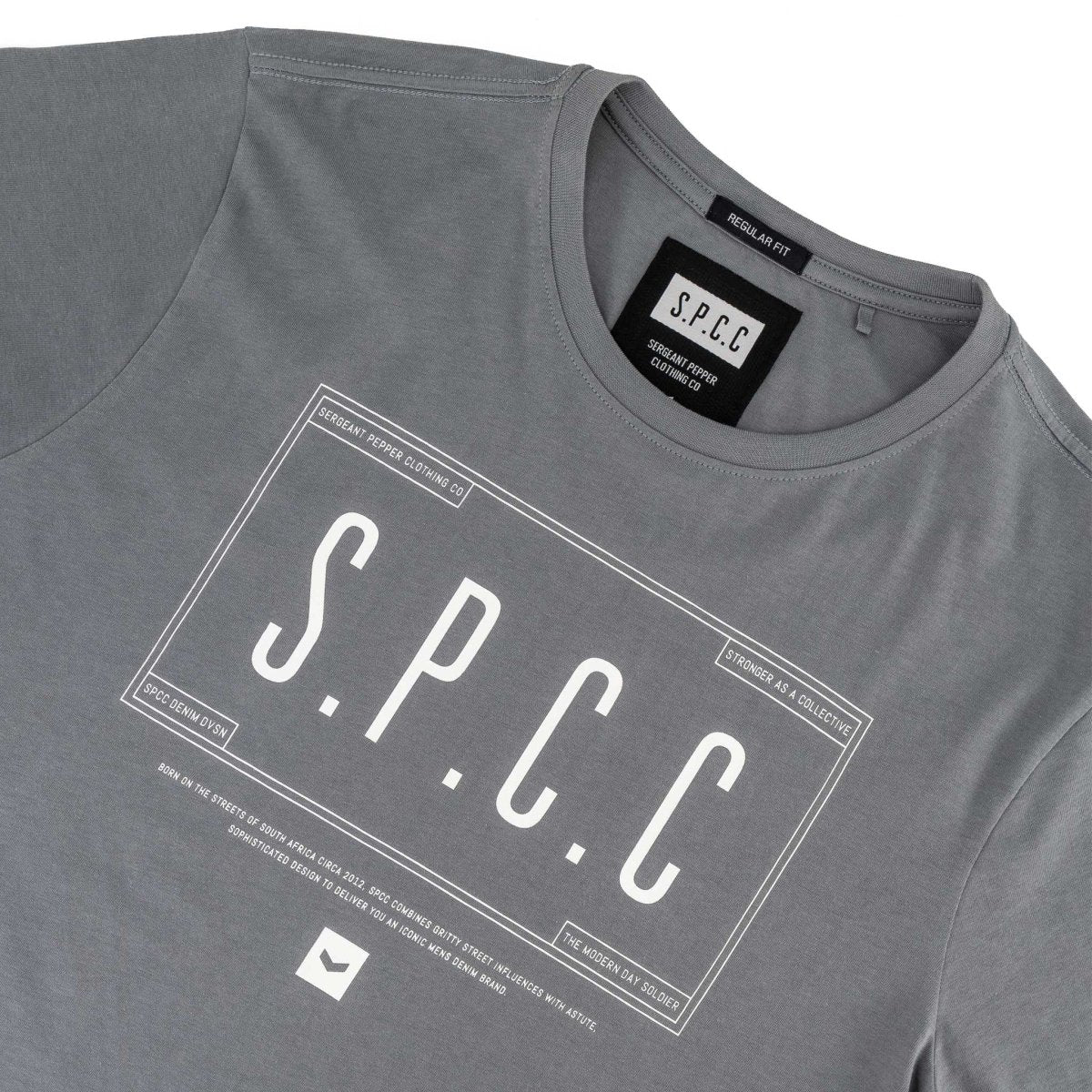 SPCC Millica Tee Blue Grey - Shazem - MENS T - SHIRTS - SPCC