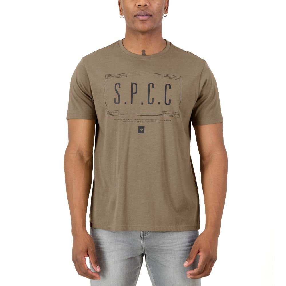 SPCC Millica Tee Brown - Shazem - MENS T - SHIRTS - SPCC