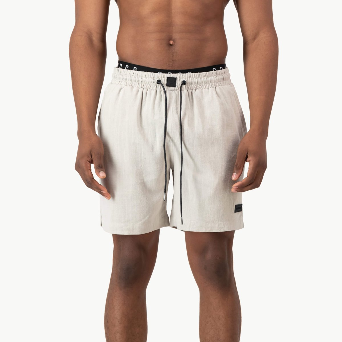 SPCC Neilson Short Woven Beige - Shazem - MENS SHORTS/BERMUDA - SPCC