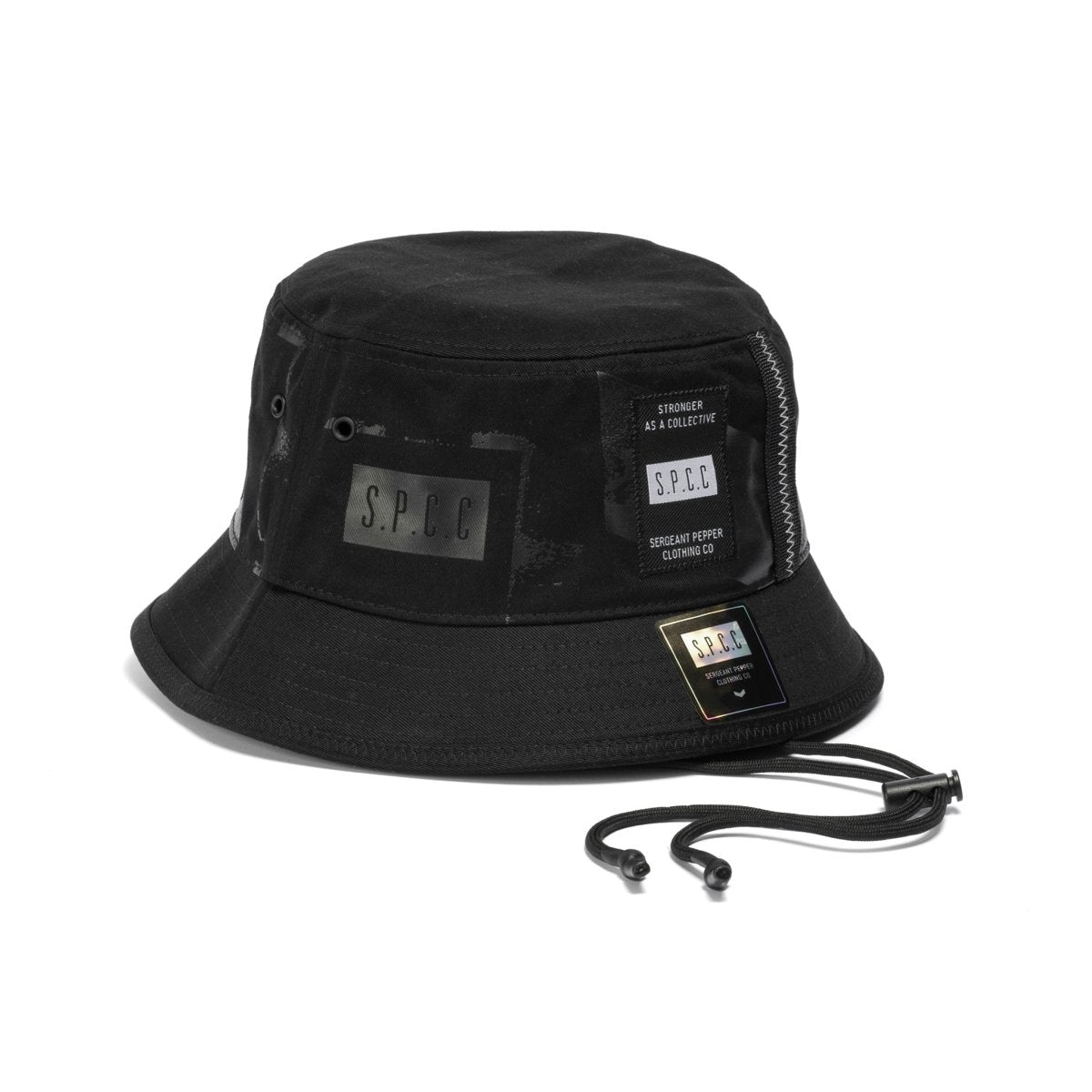 SPCC Orbit Bucket Hat Black - Shazem - MENS HEADWEAR - SPCC