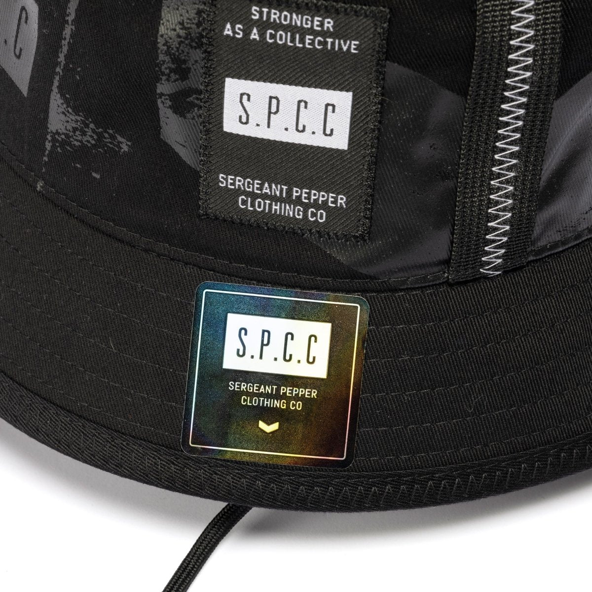 SPCC Orbit Bucket Hat Black - Shazem - MENS HEADWEAR - SPCC