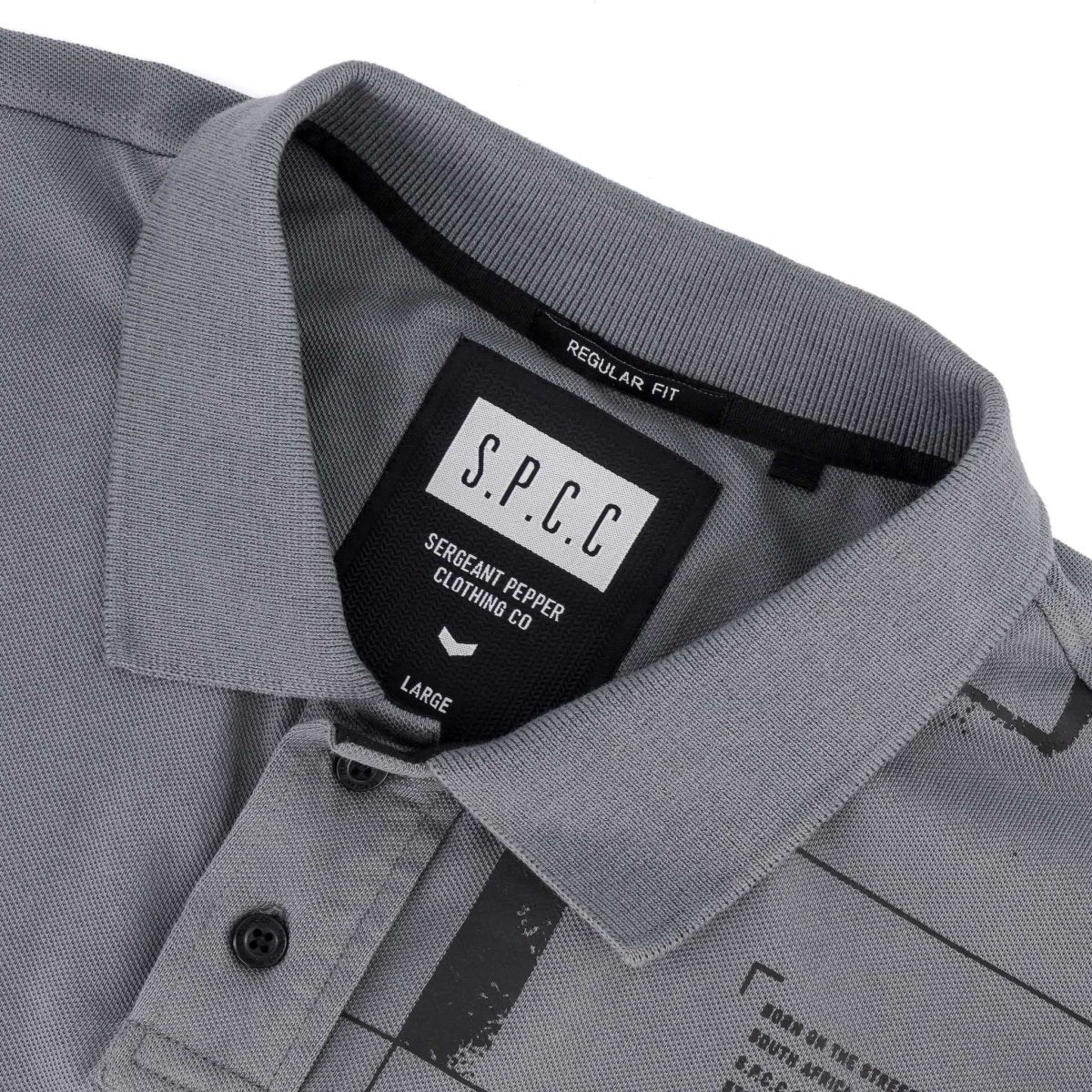 SPCC Orbit Golfer Blue Grey - Shazem - MENS GOLFER - SPCC