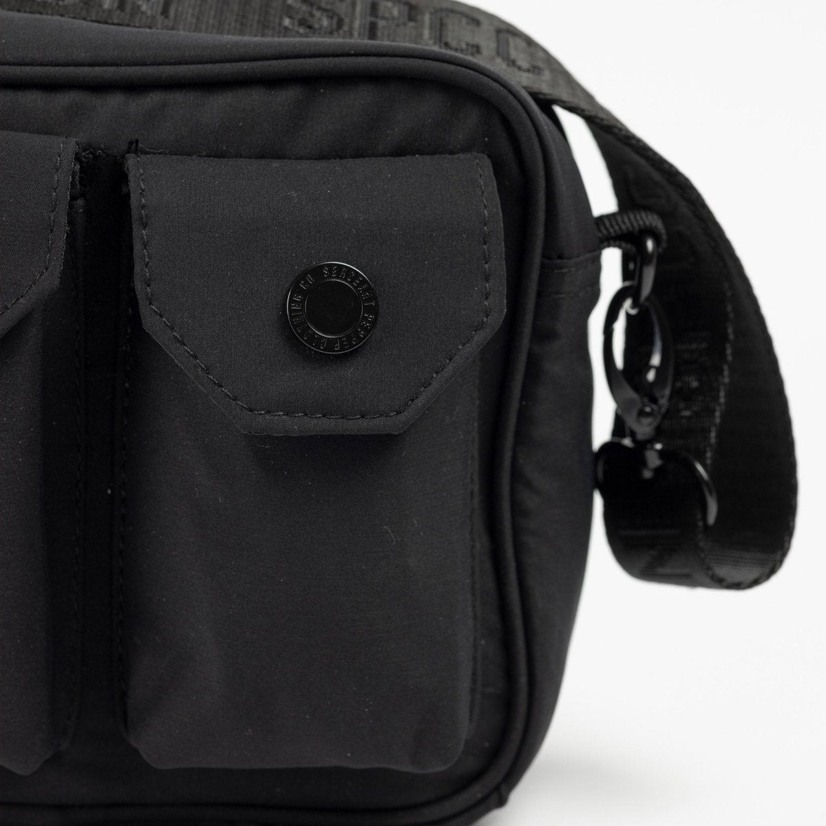 SPCC Pollard Hip Bag Black - Shazem - MENS LUGGAGE - SPCC