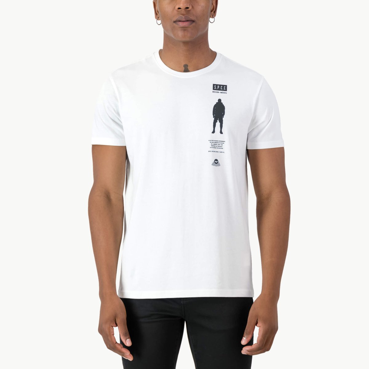 SPCC Recon Blockade Tee White - Shazem - MENS T - SHIRTS - SPCC