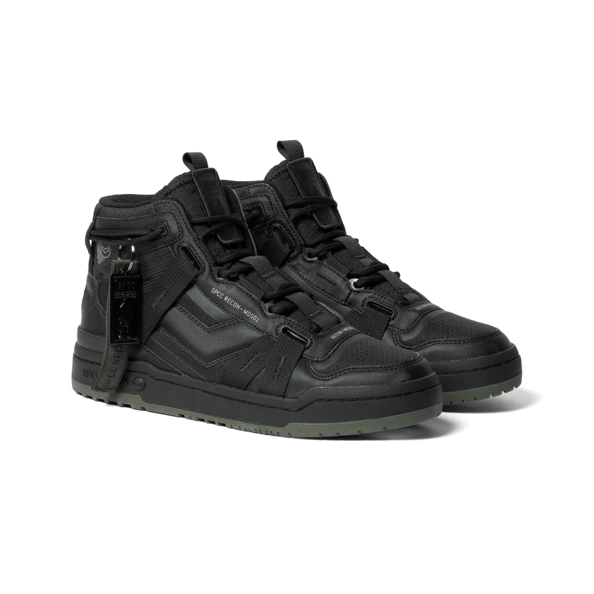 Spcc Recon Corbin Hi Sneakers Black - Shazem - MENS SNEAKERS - SPCC