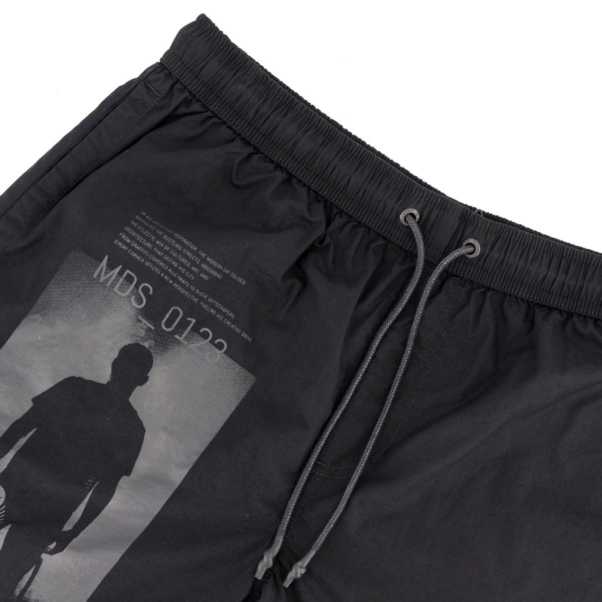 SPCC Recon Nighthawk Pool Short Black - Shazem - MENS SHORTS/BERMUDA - SPCC