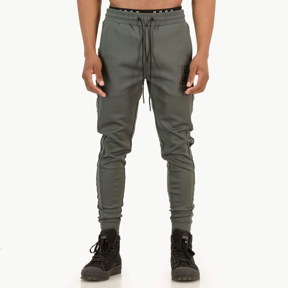 SPCC Riggs Track Pant - Dark Olive - Shazem - MENS TRACK PANTS - SPCC