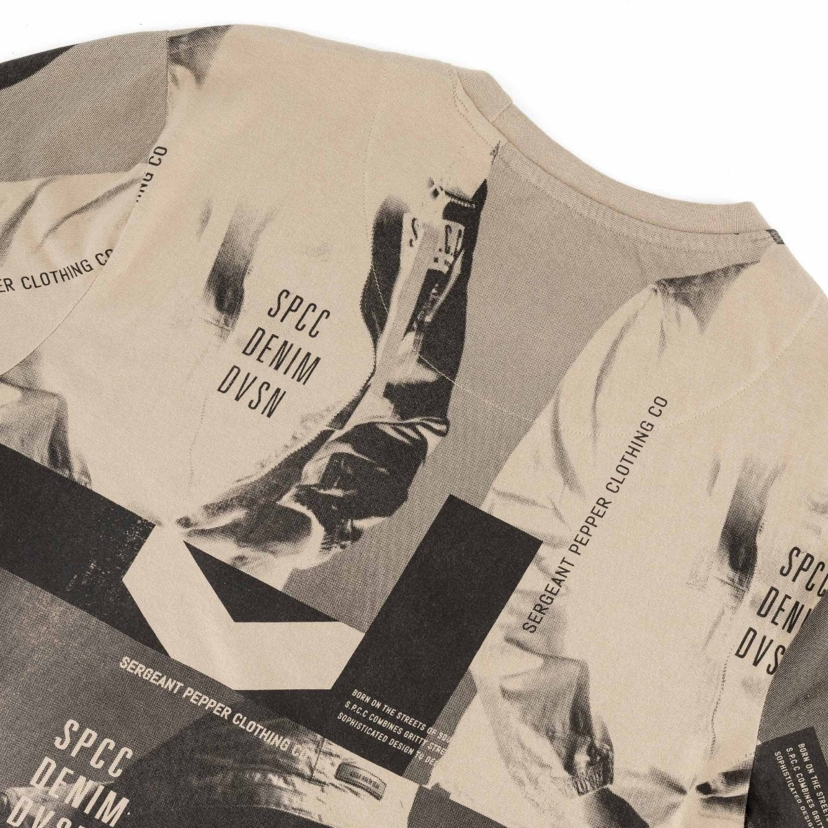 SPCC Taupin Tee Brown - Shazem - MENS T - SHIRTS - SPCC