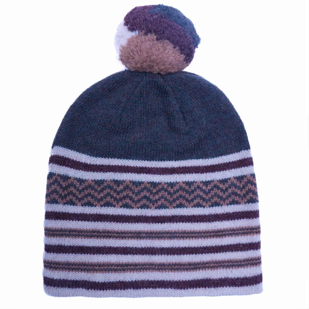 Strachan Zig Zag Beanie 1527Ppp - Shazem - MENS HEADWEAR - STRACHAN