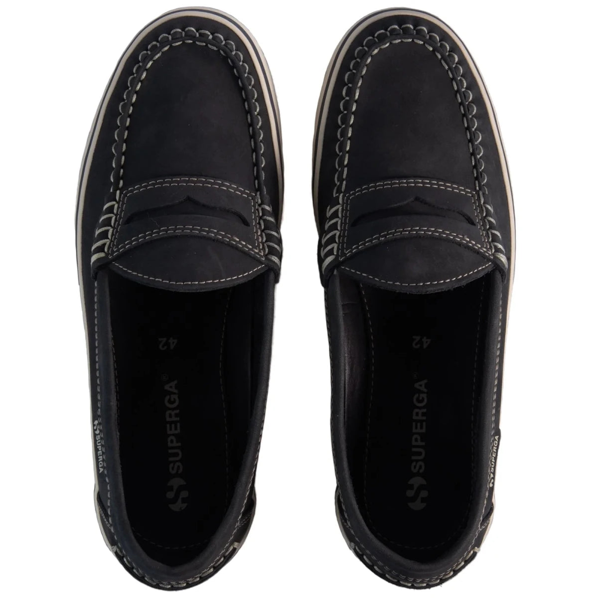 Superga 2002 Penny Moccasin Deep Lake - Shazem - MENS SNEAKERS - SUPERGA