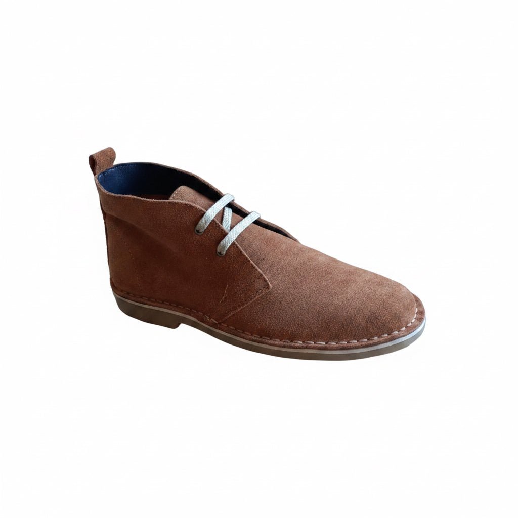 Tego Vellies - Suede Boot - Tan (MSD212) - Shazem - MENS BOOTS - TEGO