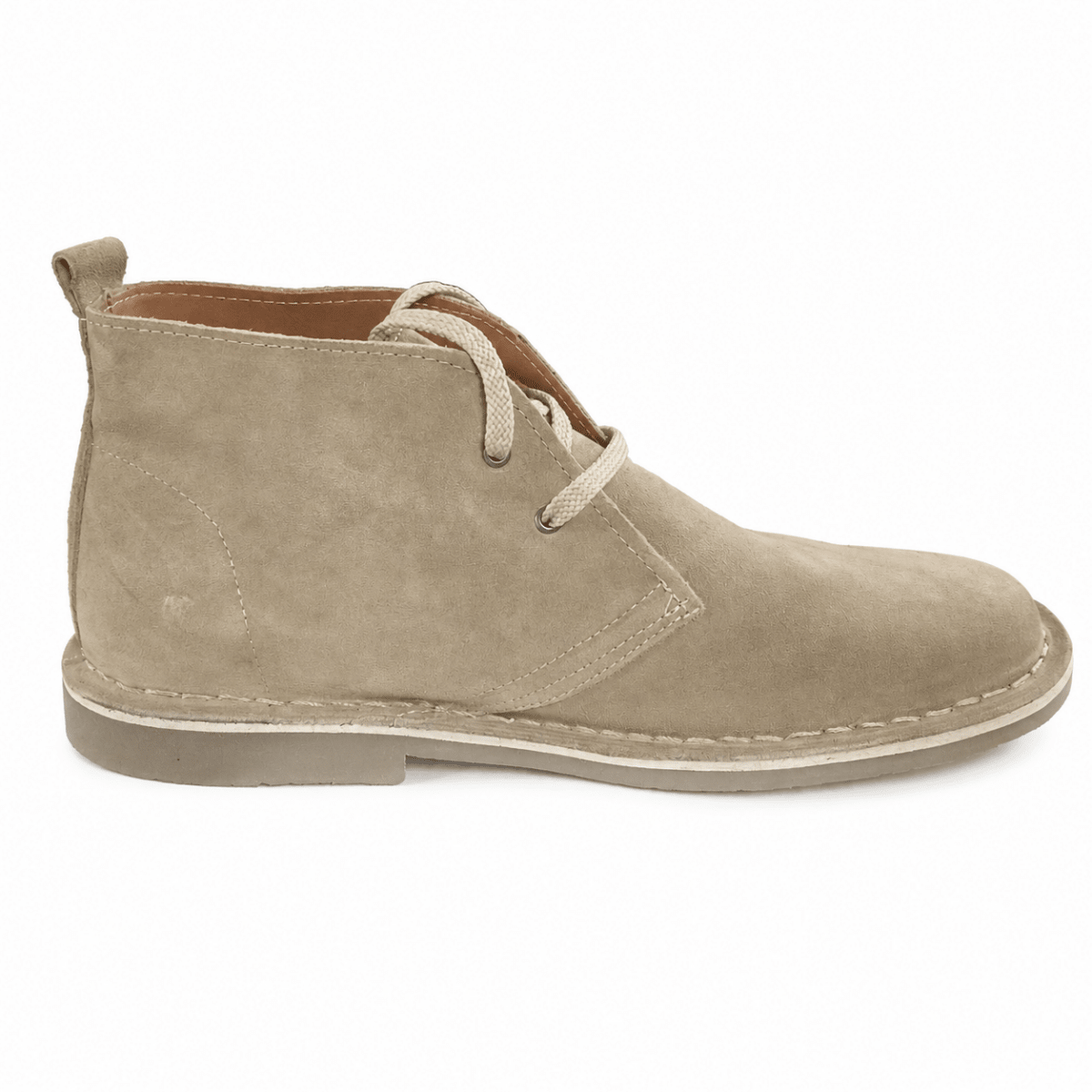 Tego Vellies - Suede Boot - Taupe (MSD212) - Shazem - MENS BOOTS - TEGO