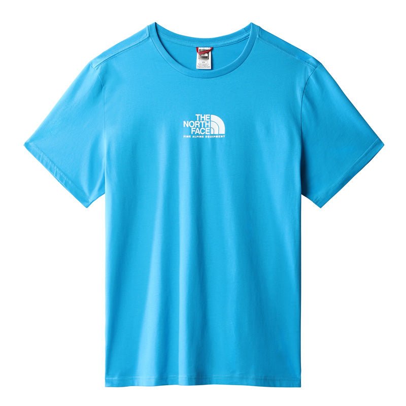 The North Face Fine Alpine Equipment Tee Acoustic Blue - Shazem - MENS T - SHIRTS - THE NORTH FACE