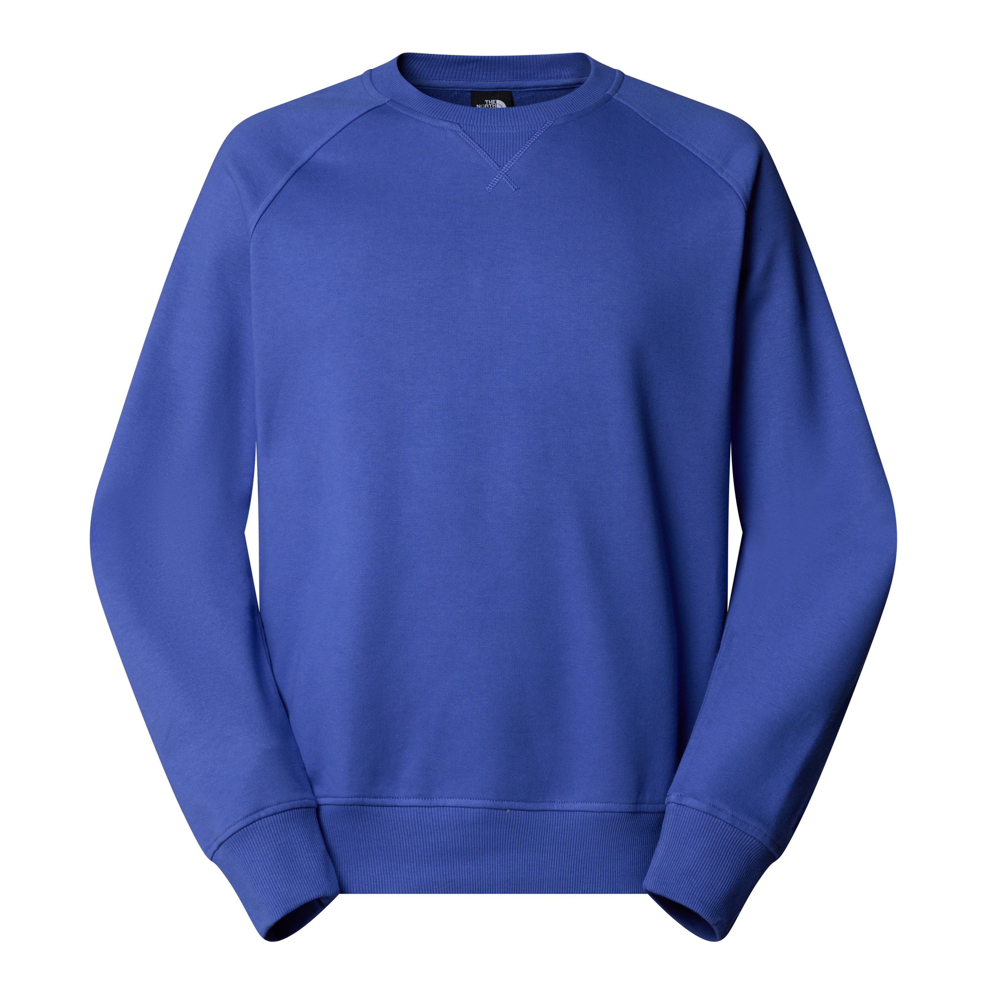 TNF CM LOGO RMST RELAXED CREW INDIGO PLUM - Shazem