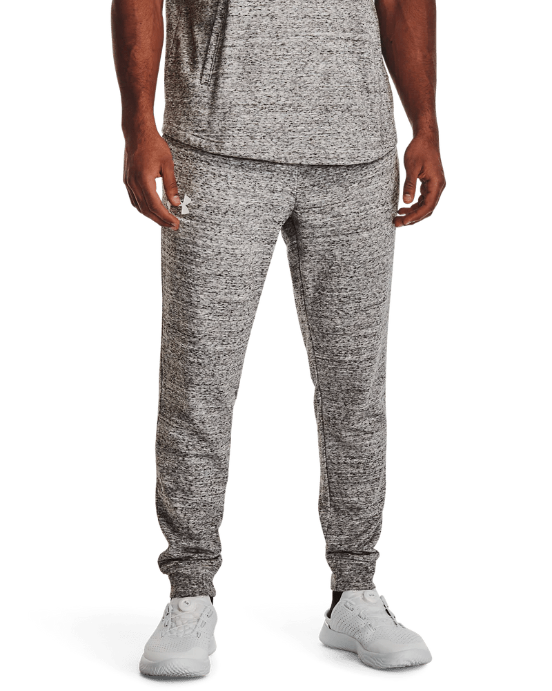 Under Armour Rival Terry Joggers Grey - Shazem - MENS JOGGER - UNDER ARMOUR