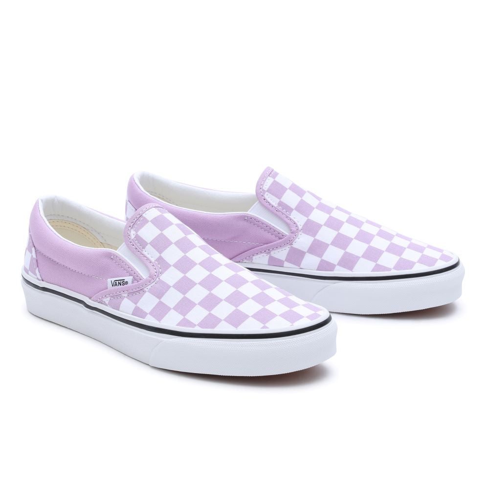 VANS FX CLASSIC SLIP-ON CHECKERBOARD LUPINE - Shazem